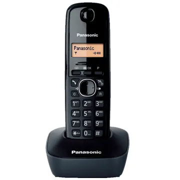 تلفن بی سیم Panasonic KX-TG1611 مشکی + گارانتی
